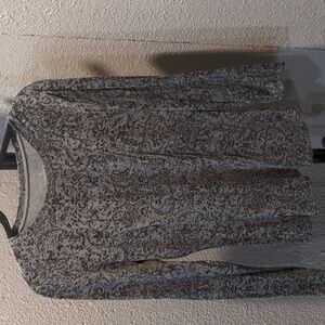 Cuddl Duds floral print shirt